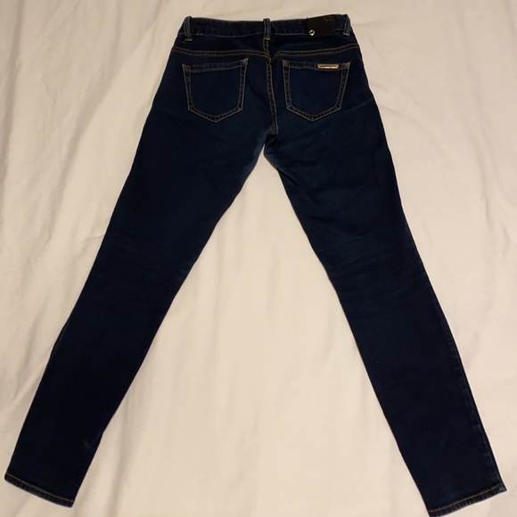 Armani J11 Super Skinny Stretch Dark Indigo Jean - Picture 3 of 12